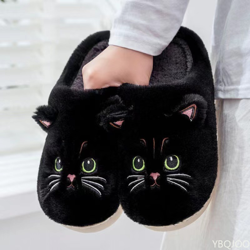 Sewing House - New Autumn Winter Cotton Slippers Men