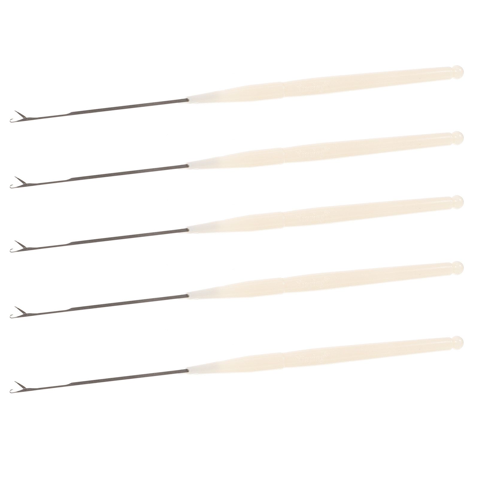 Needle Threader Tool - 5Pcs DIY Beading Needles Plastic Bead