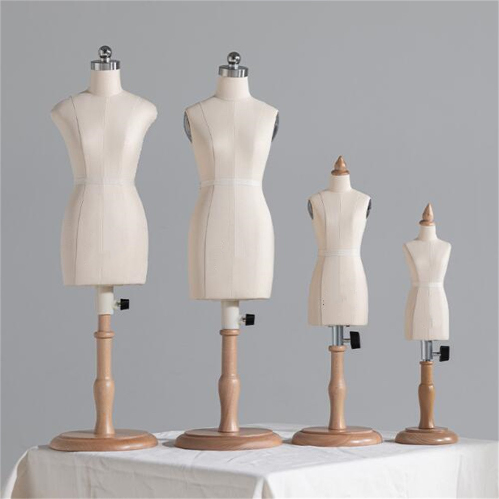 Dress Form Mannequin - Torso Wooden Sewing Clothes Dummy Tailor‘s