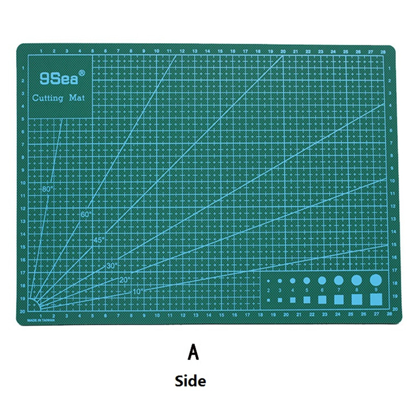 30cm*22cm A4 Green Dual-Side G - Cutting Mat Self Heal 评论和价格