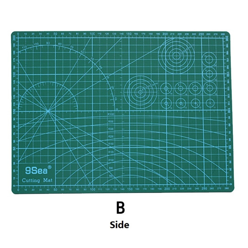 30cm*22cm A4 Green Dual-Side G - Cutting Mat Self Heal 评论和价格