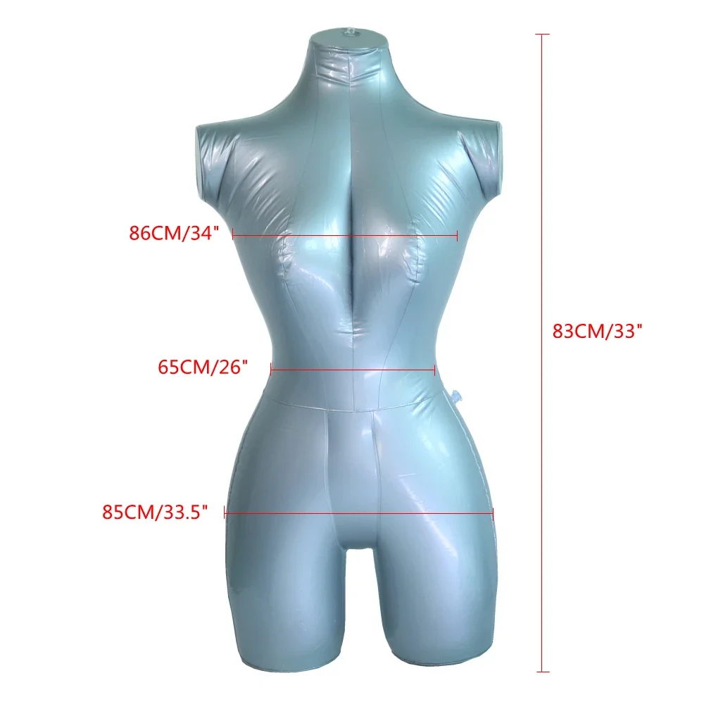 1Piece Inflatable Female Torso - Dress Form Mannequin 评论和价格