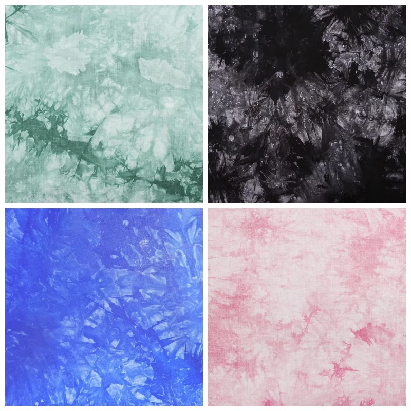 Tie-dye Thin Cotton Linen Fabr - Sewing Tie Dye 评论和价格