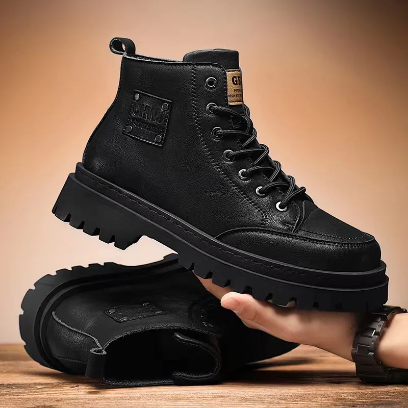 High Quality Men's Boots Platf - Sewing Nylon 评论和价格