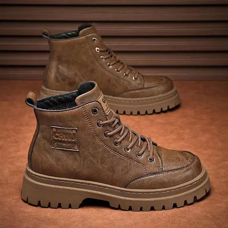 High Quality Men's Boots Platf - Sewing Nylon 评论和价格