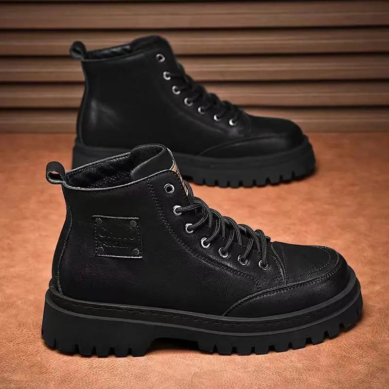 High Quality Men's Boots Platf - Sewing Nylon 评论和价格