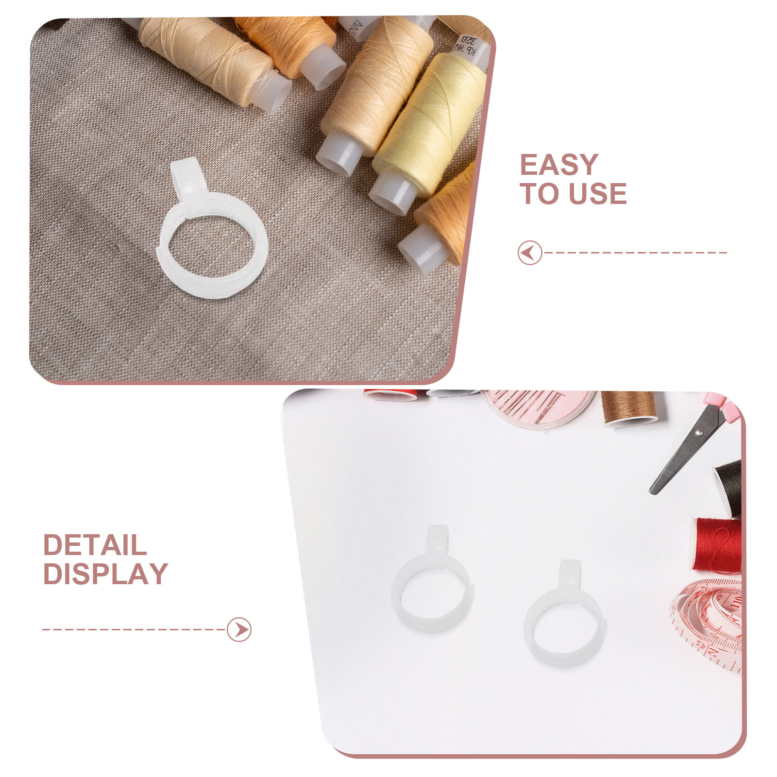 10Pcs Cross Stitch Roll Clips  - Sewing Roll 评论和价格