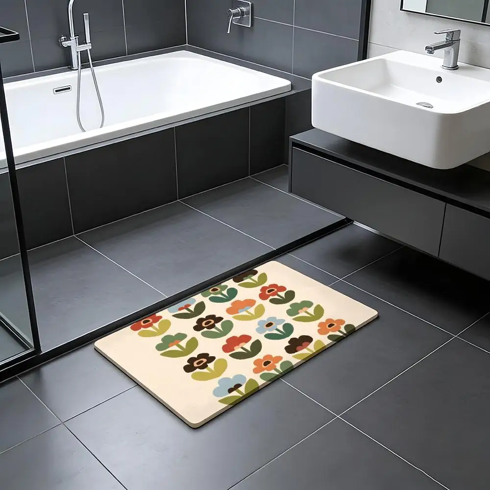 Retro Mid Century Modern Floor - Century Textile & Sewing Supply 评论和价格