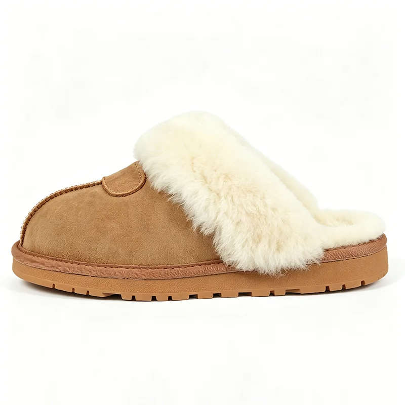 Natural Fur Slippers for Women - Sewing House 评论和价格