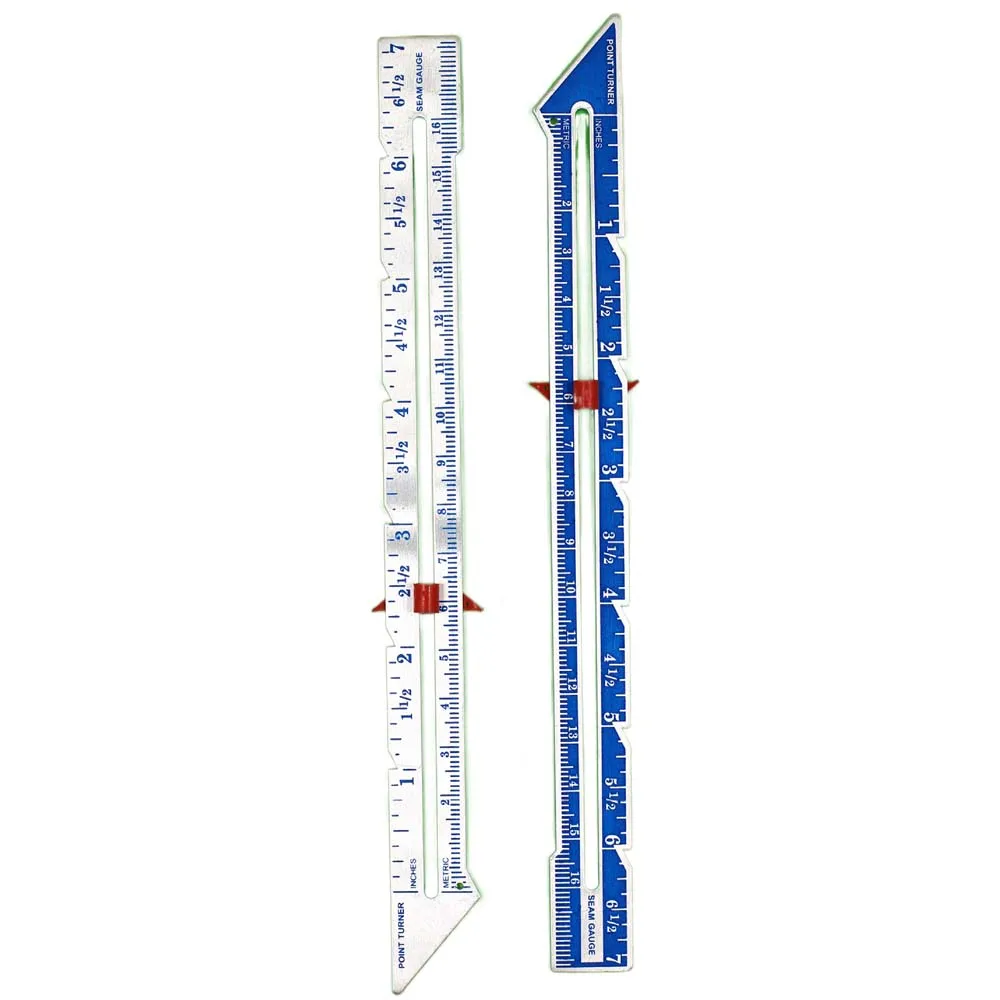 1Pcs Quilting Ruler Aluminium  - Sewing Gauge Ruler 评论和价格