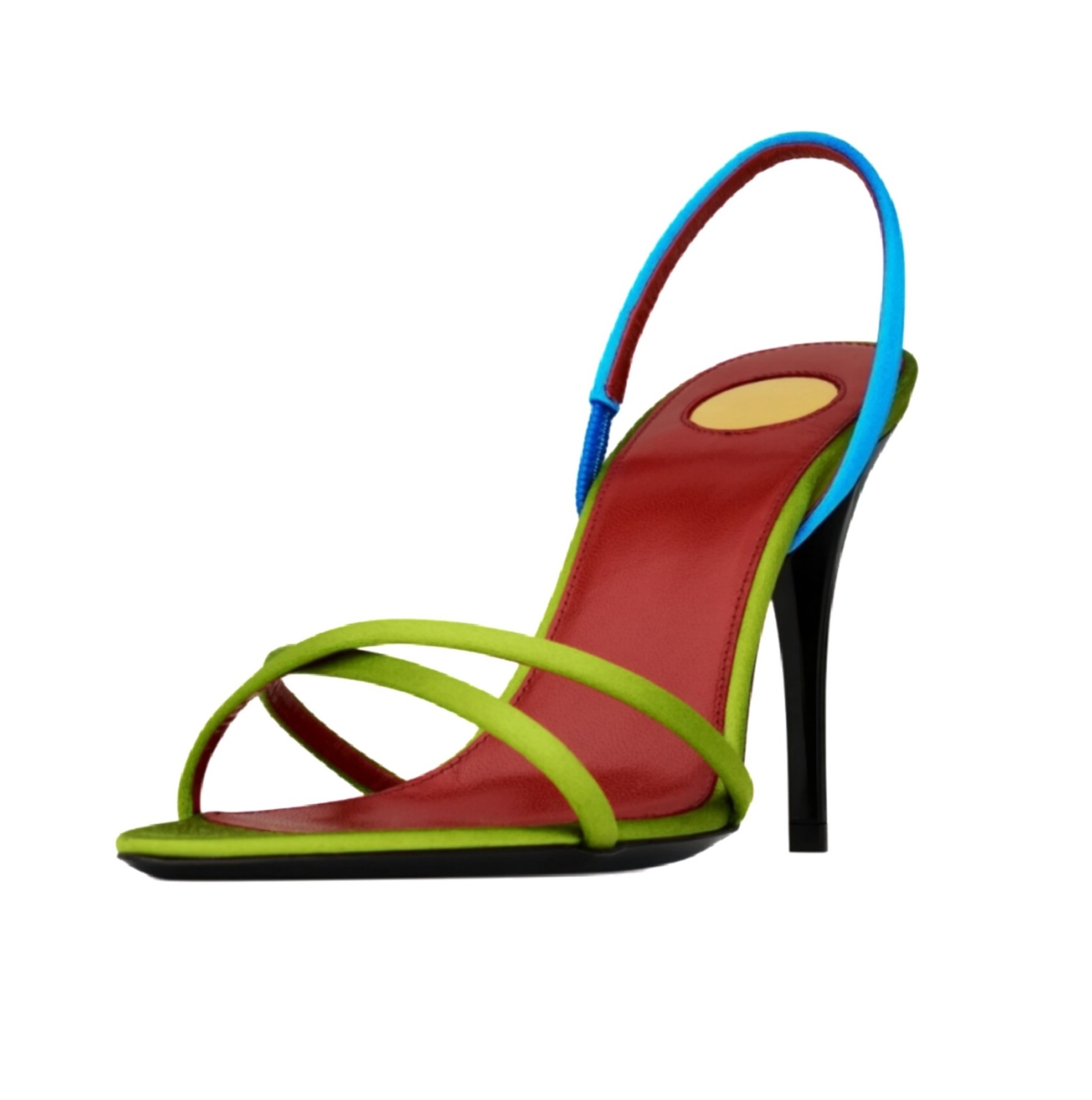 Women's Color Block Satin Cris - Sewing Nylon 评论和价格