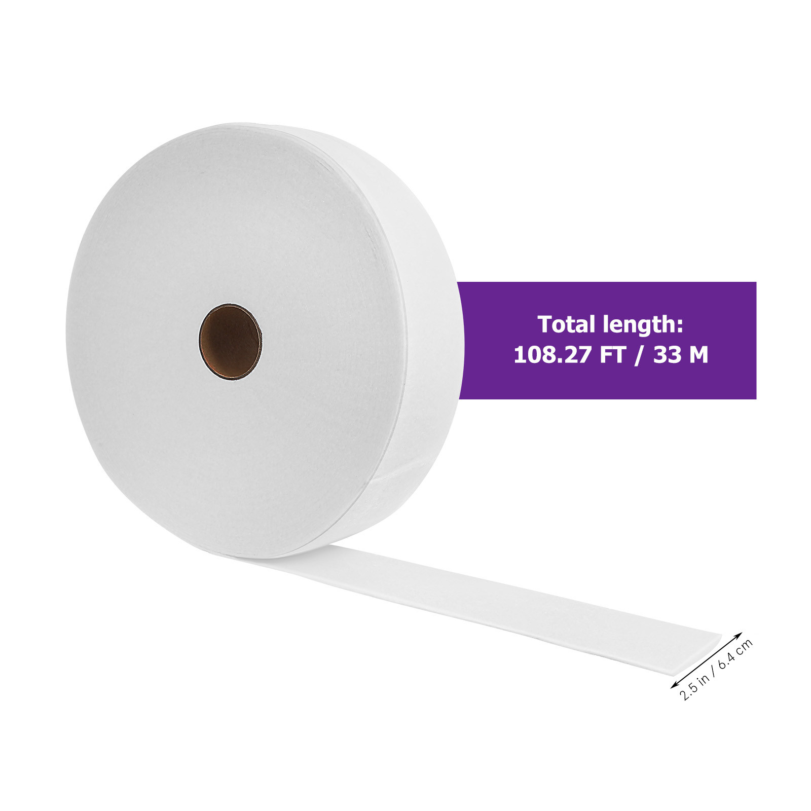 2 Rolls Nonwoven Batting Roll  - Sewing Roll 评论和价格