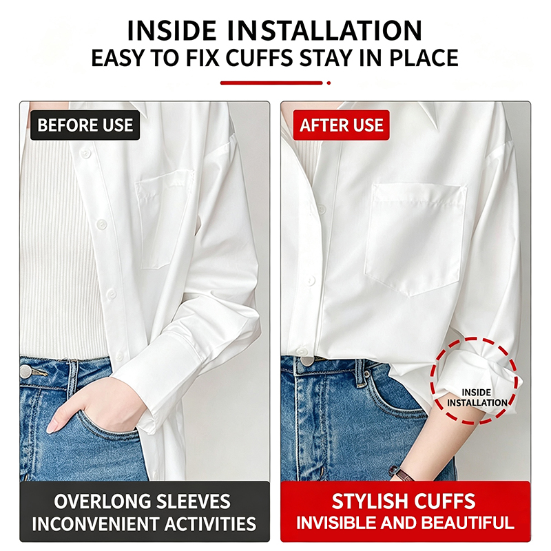 2/4Pcs Adjustable Lace Sleeve  - Sewing Roll 评论和价格
