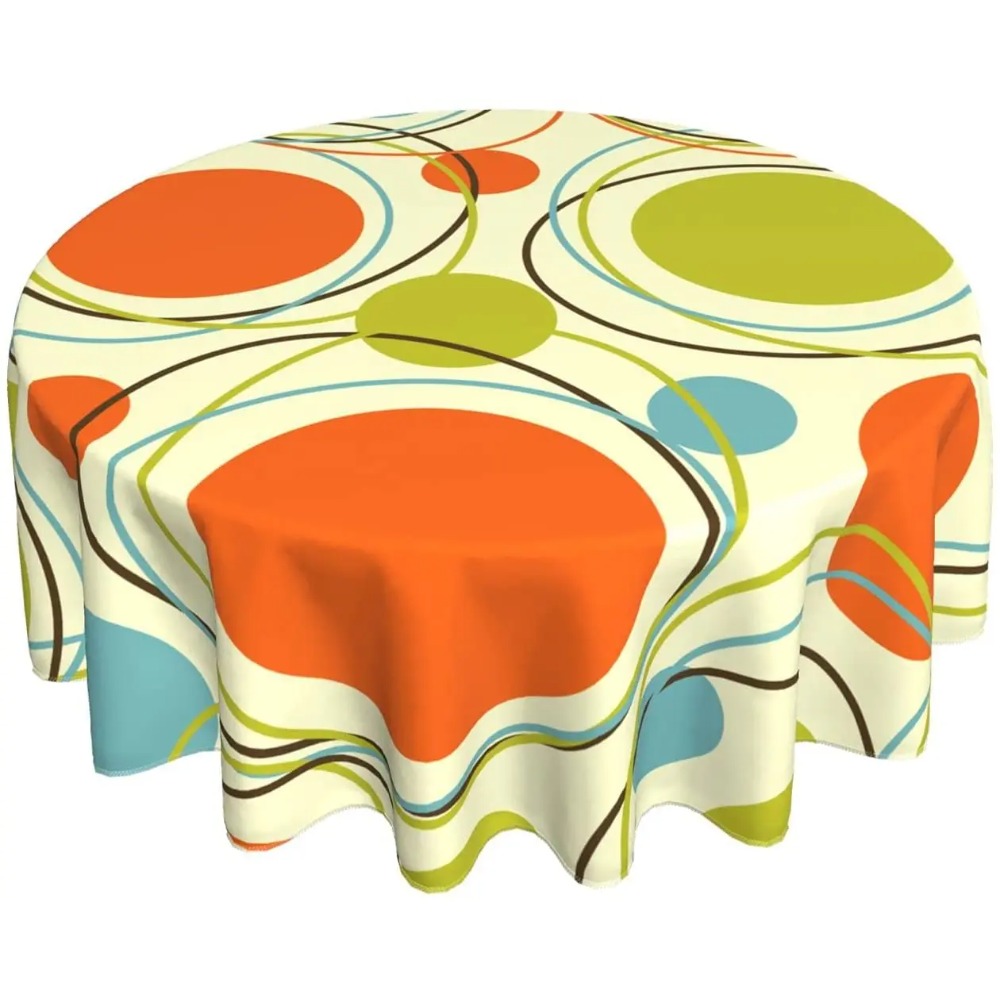 Table Cloth Colorful 1950s Ret - Century Textile & Sewing Supply 评论和价格