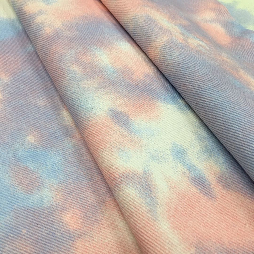 Color Tie Dye Washed Denim Fab - Sewing Tie Dye 评论和价格