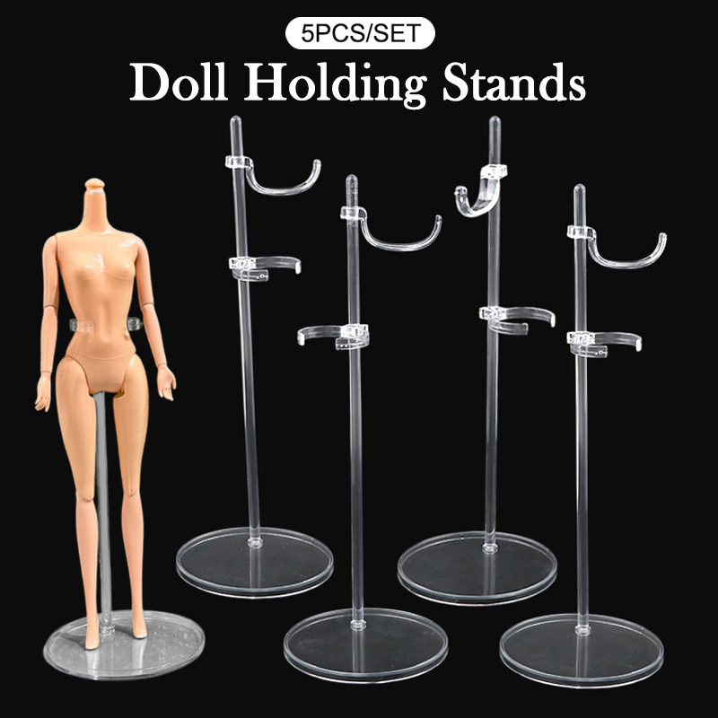 5Pcs Transparent Racks Mannequ - Dress Form Mannequin 评论和价格