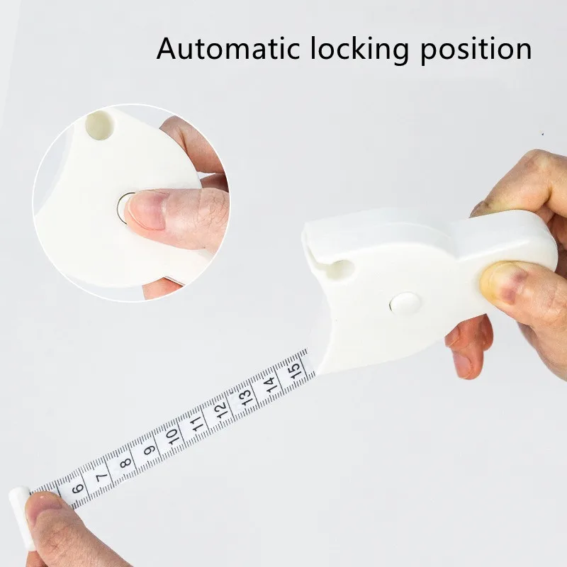 Automatic Telescopic Tape Meas - Sewing Gauge Ruler 评论和价格