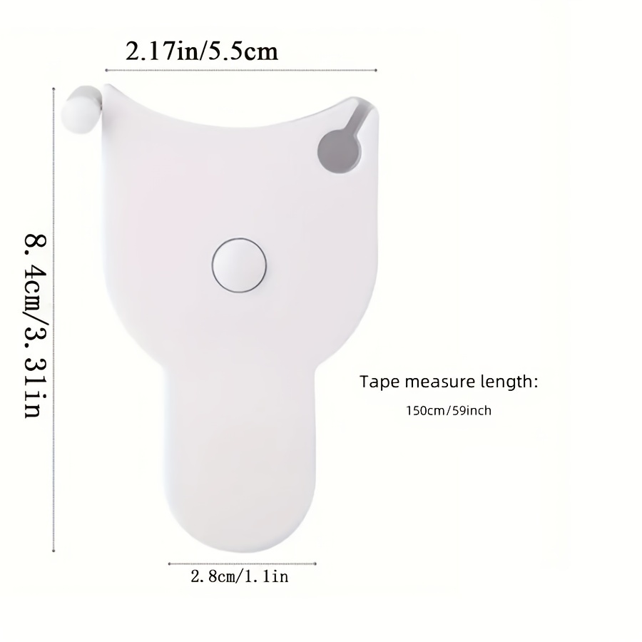 Automatic Telescopic Tape Meas - Sewing Gauge Ruler 评论和价格