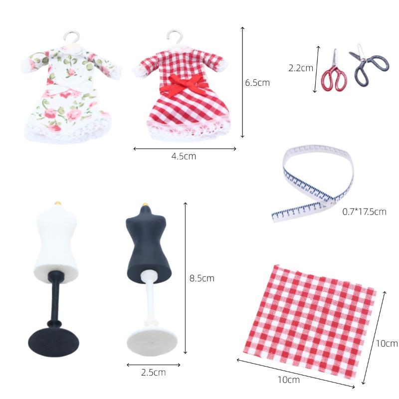 .Hot Sale-1Set 1/12 Scale Doll - Dress Form Mannequin 评论和价格