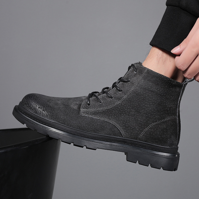 Men's boots autumn and winter  - Sewing Nylon 评论和价格