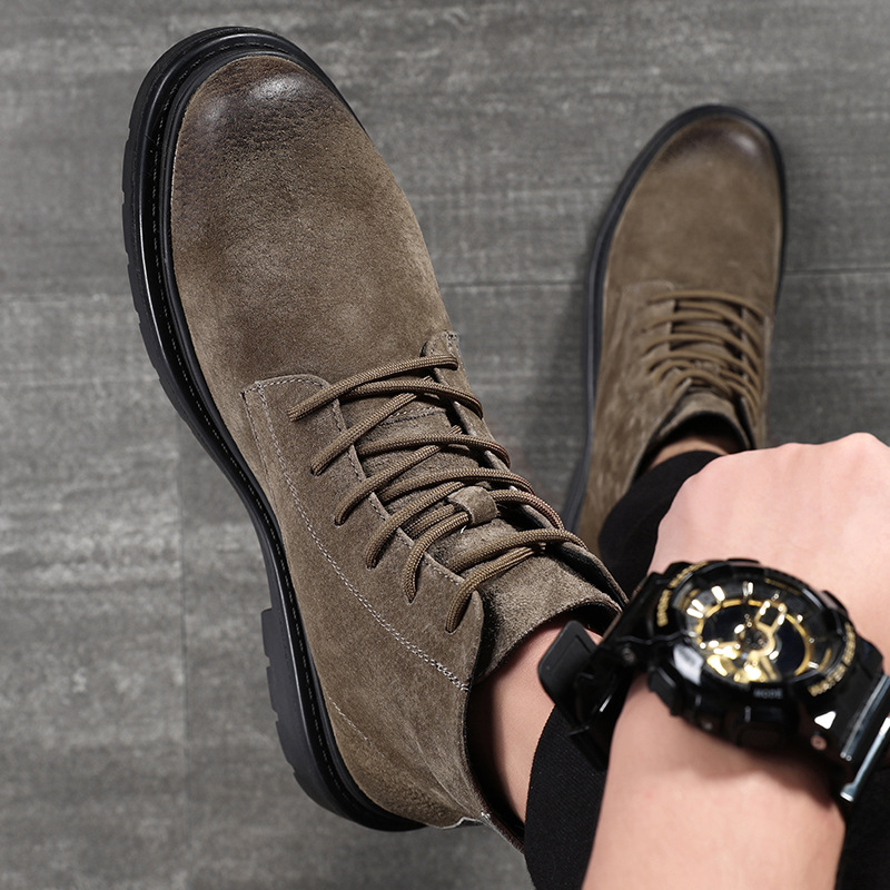 Men's boots autumn and winter  - Sewing Nylon 评论和价格