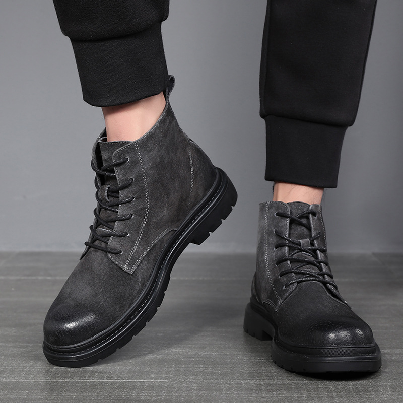 Men's boots autumn and winter  - Sewing Nylon 评论和价格