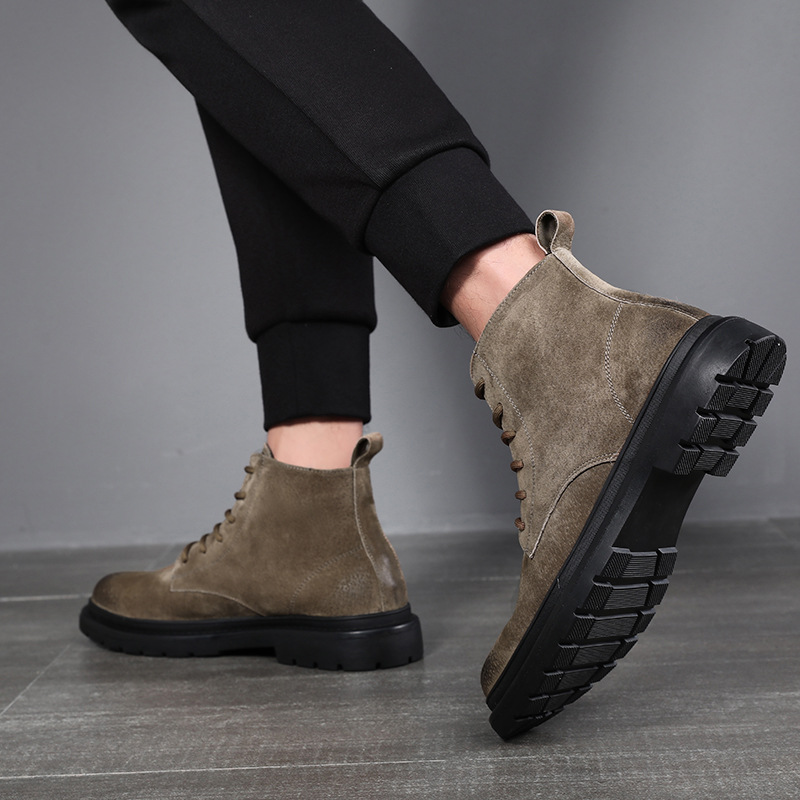 Men's boots autumn and winter  - Sewing Nylon 评论和价格