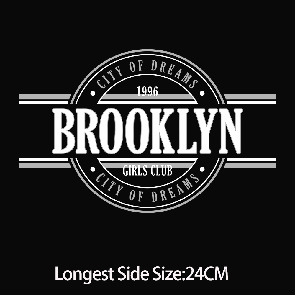 BROOKLYN American City Name Pa - Velcro Sew On 评论和价格