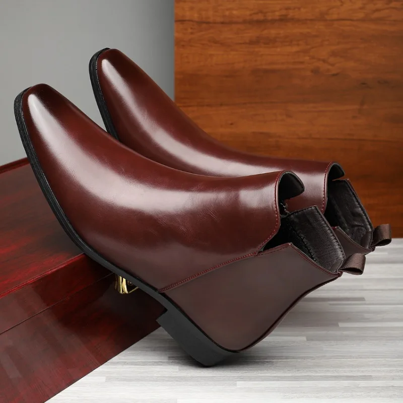 New Men's Boots Classics Chels - Sewing Nylon 评论和价格
