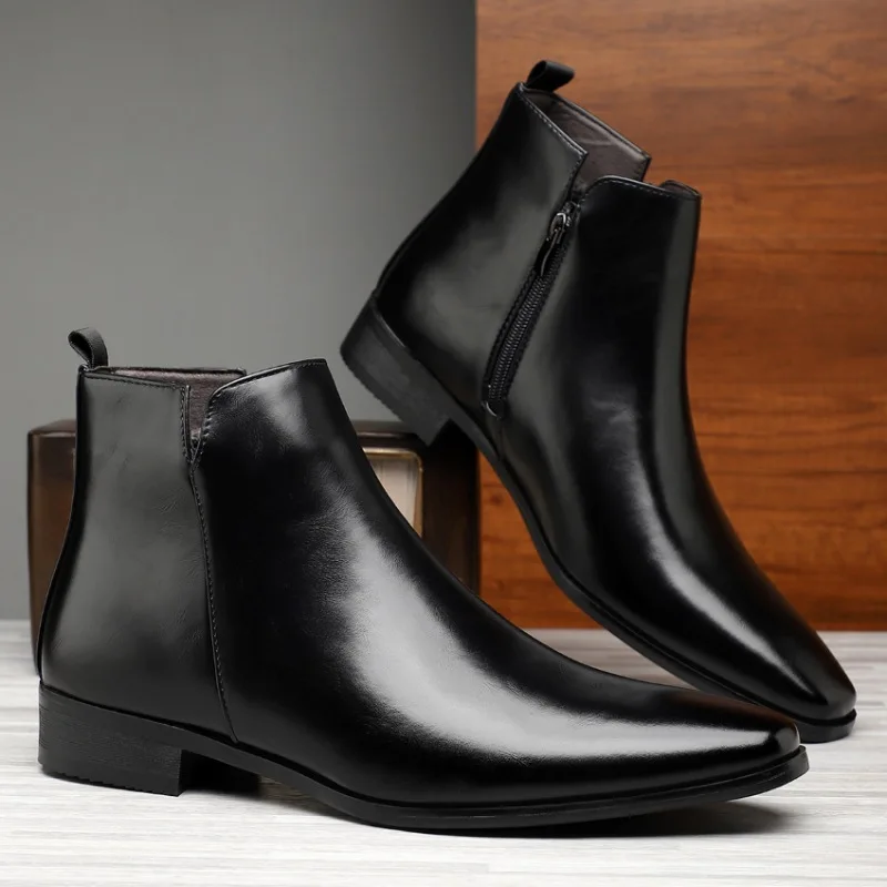 New Men's Boots Classics Chels - Sewing Nylon 评论和价格