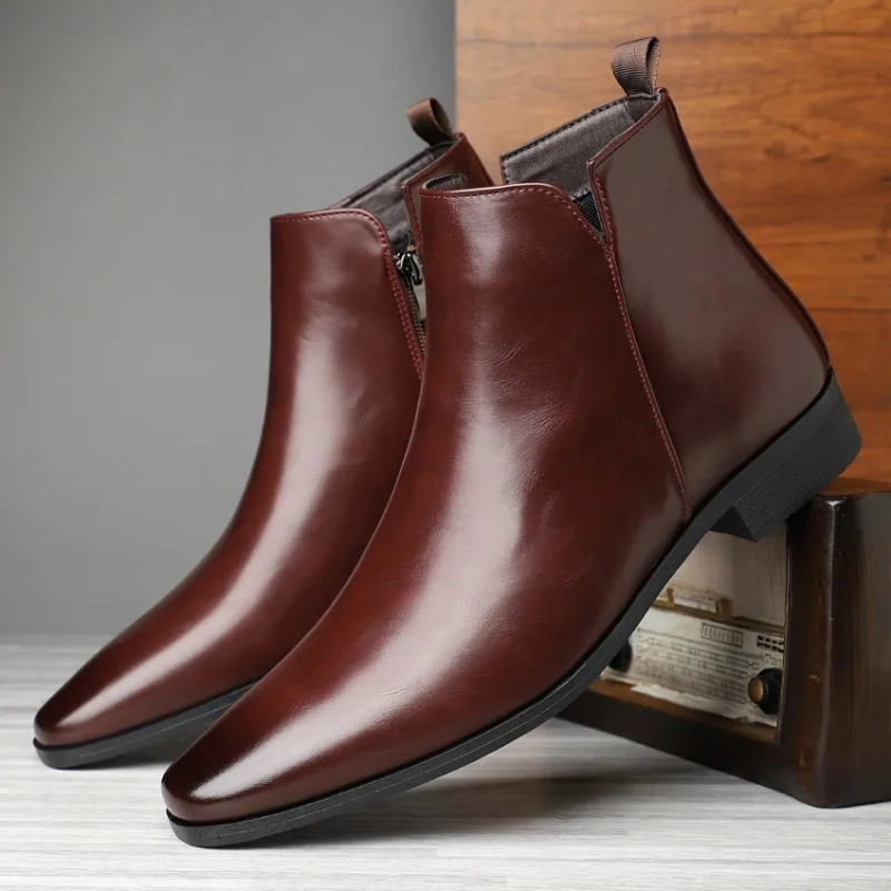 New Men's Boots Classics Chels - Sewing Nylon 评论和价格