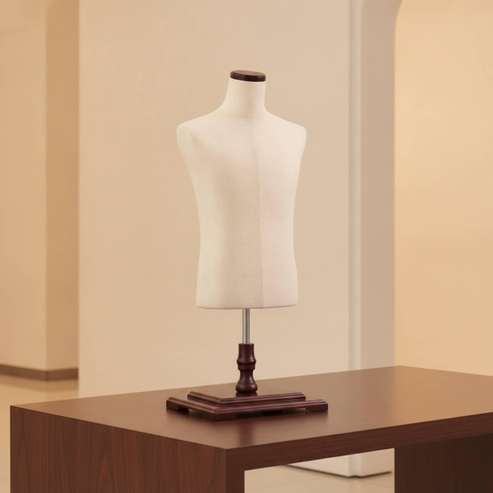 Male Half-Body Mannequin texti - Dress Form Mannequin 评论和价格