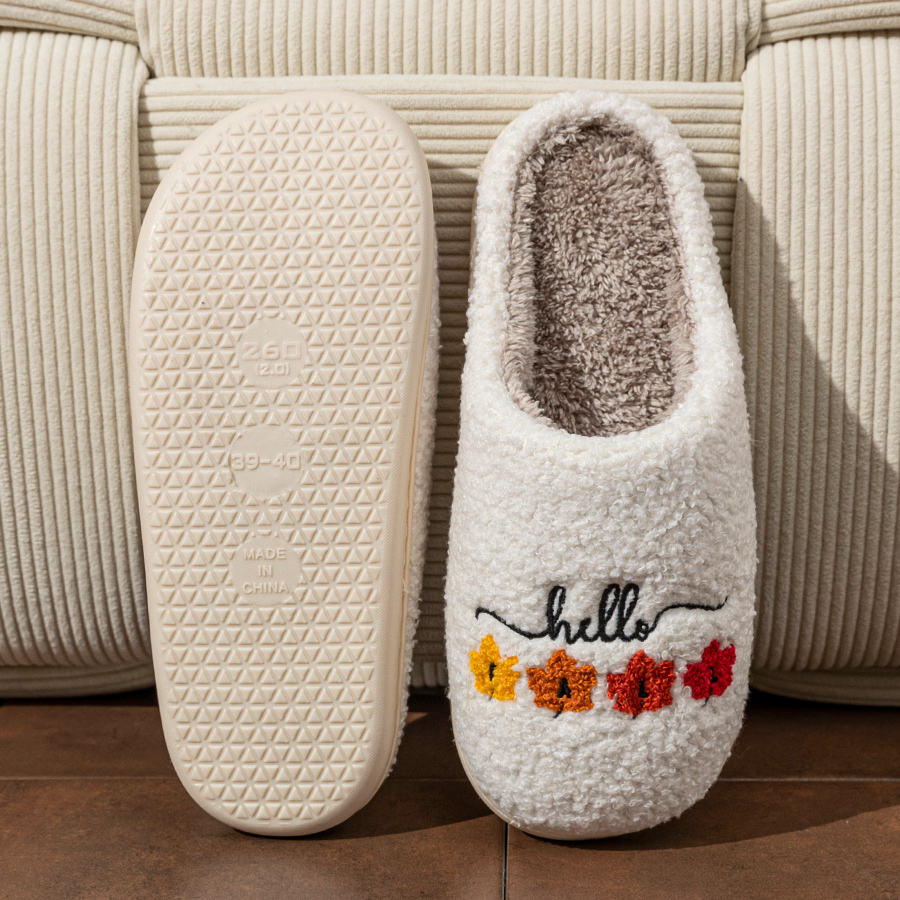 Winter Women's Slippers Indoor - Sewing House 评论和价格